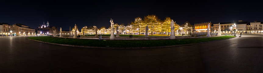 Prato Della Valle Square Illuminated