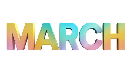 Fototapeta premium Pastel gradient text 