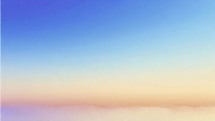 Obraz premium Sky gradient background with clouds