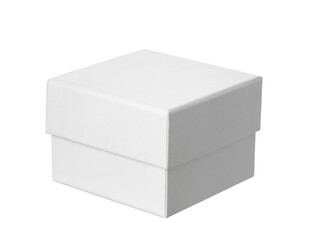 white cardboard gift box and jewelry case, insulated