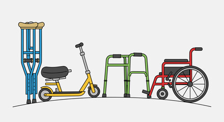 Mobility Aids for Disabled People.