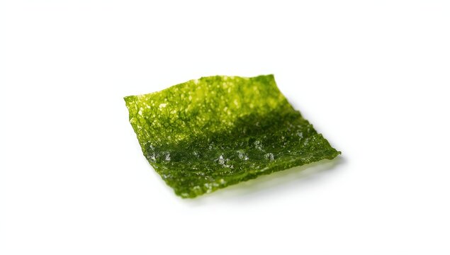 Delicious nori on a white backdrop