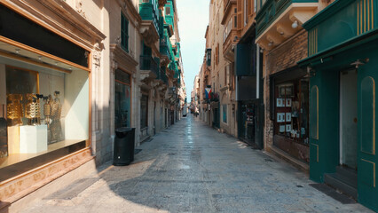 Obraz premium Valletta Old Town in Malta