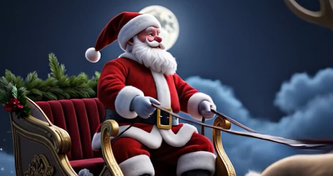navida, pap&aacute; noel, vacaciones, de invierno, ciclos, regalo, celebraciones, gorros, disfraces, diciembre, decoraciones, barba, ni&ntilde;o, objeto, 3d, juguete, gente, rojo, aislada, diversi&oacute;n, felicidad, chi