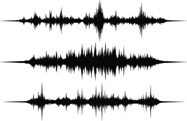 Stack of wooden planks viewed from above on a flat surface