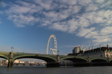 Obraz premium Westminster Bridge & the London Eye