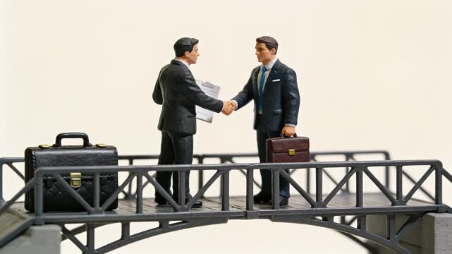 ビジネスをつなぐ架け橋となる連携の象徴