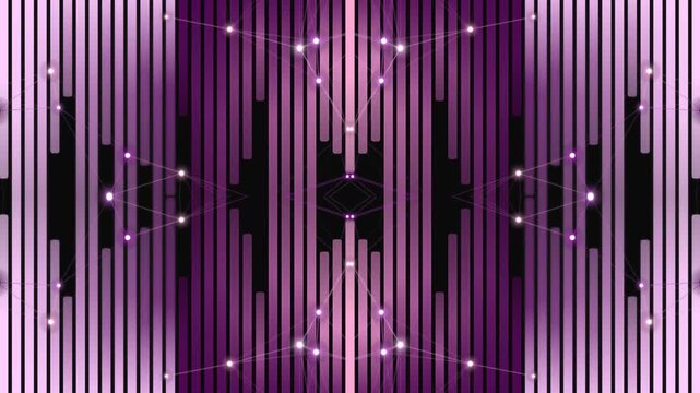 Purple vertical light bars rhythmic pulse