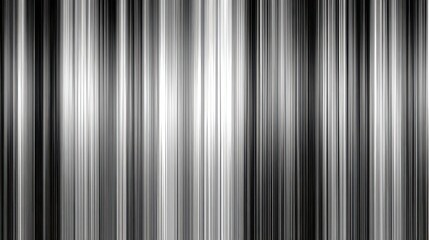 Abstract Background Featuring Vertical Black and White Lines with a Light Center and Textured Surfaces for Modern Designs