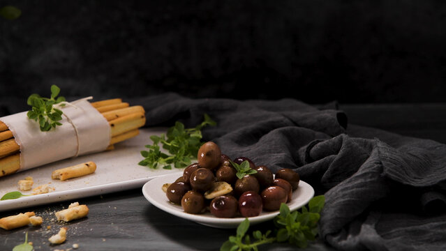 Grissini bread sticks