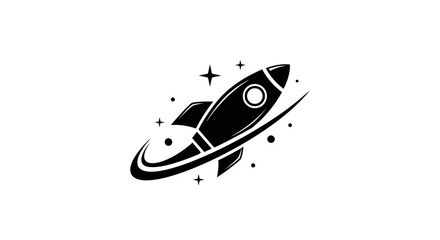 Vector illustration of an abstract background featuring an isolated airplane, rocket, and zeppelin flying through a cartoon sky above a travel boat and fishing yacht on the water © arda