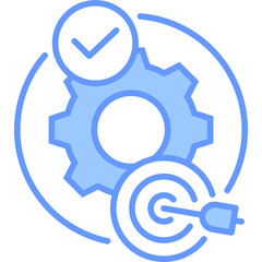 Obraz premium Mission Accomplished Icon