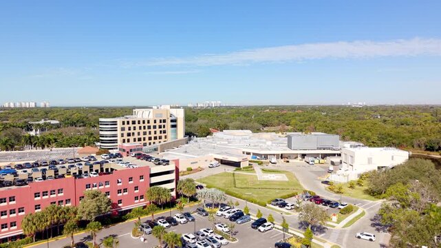 Aerial footage NCH North Naples Hospital