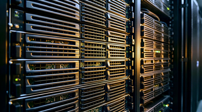 RAG architecture on GPU server cluster in AI data center
