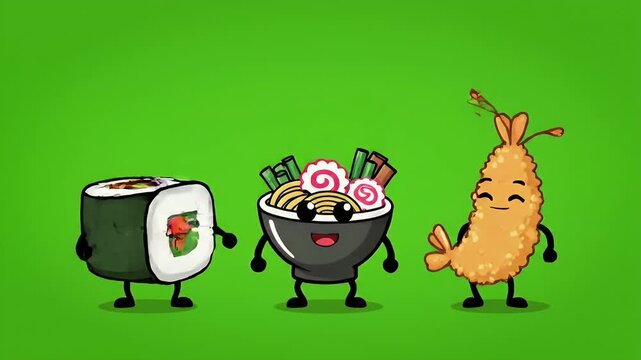 Dancing Food Motion