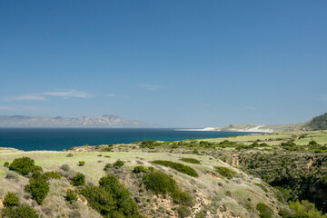Skunk Point Beach Juts Out From Santa Rosa In The Channel Islands