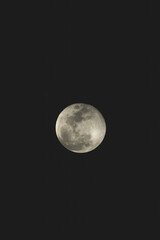 夜空に輝く2月の満月06 © スタジオ　スパロウ
