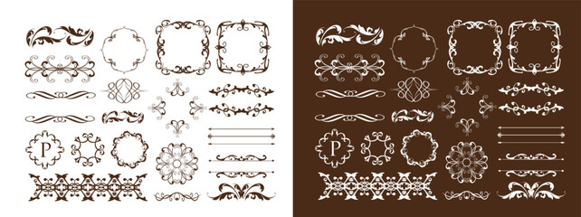 バレンタインデーのゴージャスなフレームデザイン