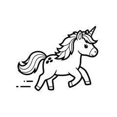 Obraz premium Cute smiling rainbow arch icon on transparent background