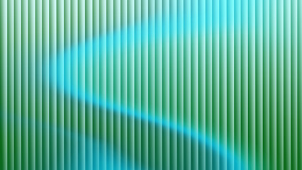 Obraz premium Blue Neon Light on Green Vertical Striped Background
