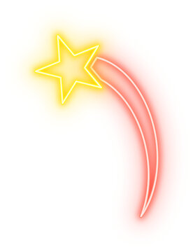 Y2K Element in Neon Style Illustration