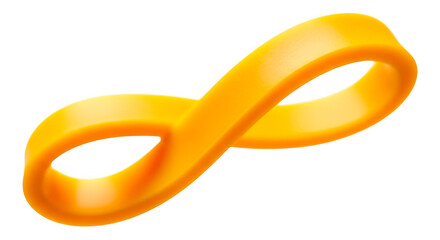 Unlimited Growth Concept Golden Infinity Symbol 3D Illustration