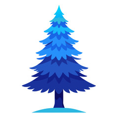 Obraz premium christmas tree vector