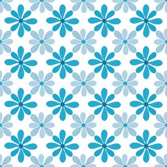 seamless floral pattern, pattern, seamless, geometric, backgrounds, textile, symbol, backdrop, decoration, wallpaper, ornament, vintage, tile, illustration, design, element, blue