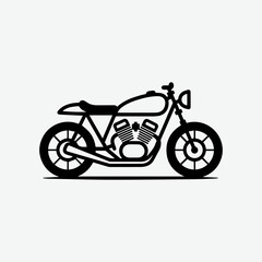 Obraz premium Minimal black and white vector illustration 4.eps