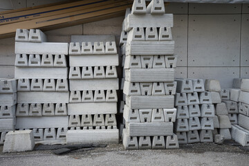 積み重ねたブロック