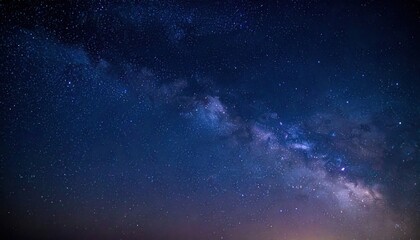 Fototapeta premium Milky Way Galaxy Night Sky Stars.