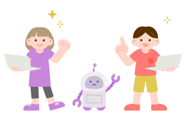 子供とロボットの楽しいプログラミング学習