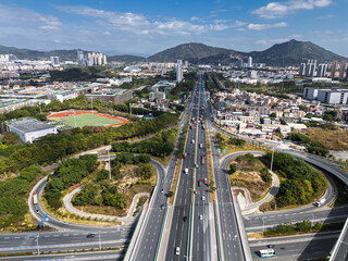Main Urban Roads and Surroundings, Jimei District, Xiamen, Fujian Province
