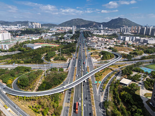 Urban Arterials and Surroundings, Jimei District, Xiamen, Fujian Province