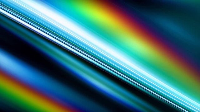Abstract colorful light streaks