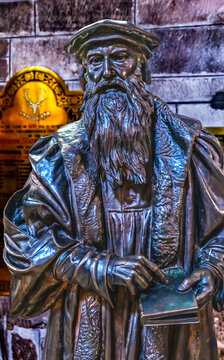 John Knox Statue Reformation Basilica St Gile's Cathedral Edinburgh Scotland