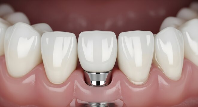 Dental Implant Restoration a Modern Solution for Missing Teeth with Healthy Gums