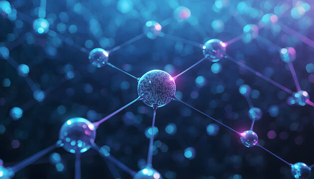 3d rendered atom technology overview