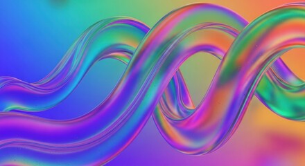 abstract colorful background with waves
