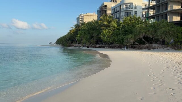 Ukulhas beach Maldives tropical white sand turquoise water exotic island no people