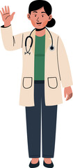 Female Doctor Illustration