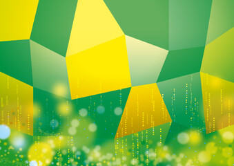 Fresh geometric pattern sparkling background material