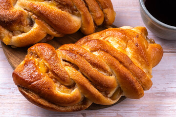 りんごとシナモンのパン