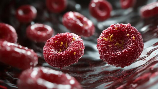 selective focus blood flow through capillaries