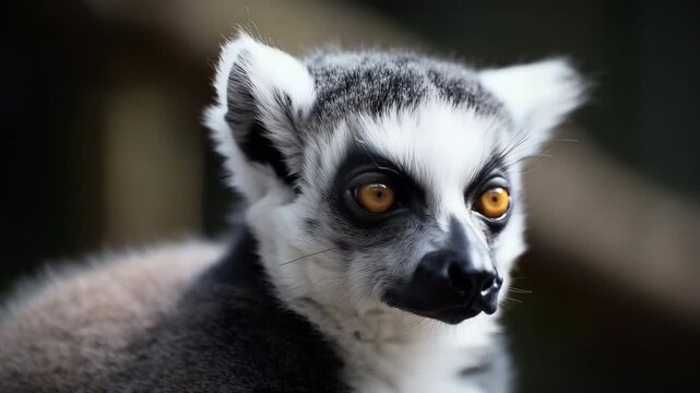 a ring-tailed lemur&rsquo;s face and tail pattern in a zoo habitat at Wroclaw Zoo, whiskers, nose and eye wood grain tex, ing-tailed lemur, zoo habitat, wroclaw zoo, animal face, tail pattern