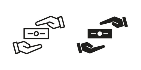 loan icons symbol. vector illustration pack for apps and designs