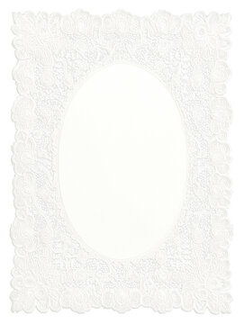 Vintage-Inspired Lace Doily Transparent PNG