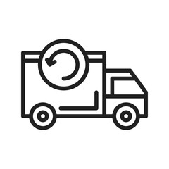 Reverse Logistics Icon