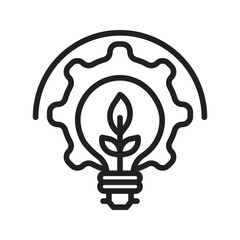 Resource Efficiency Icon