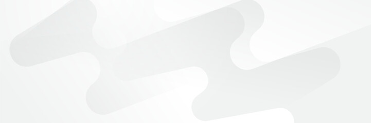 Abstract pattern white geometric banner design background.